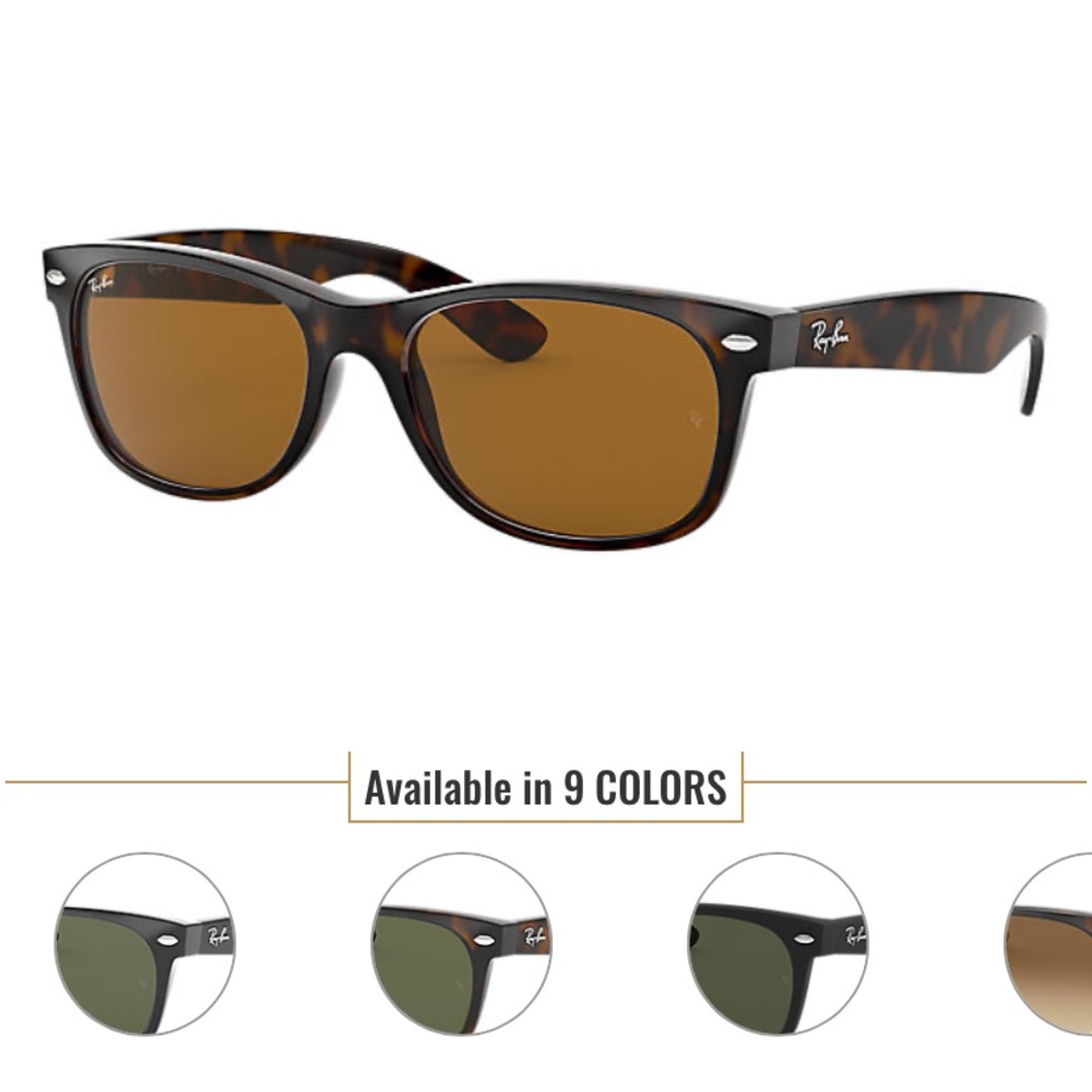 Authentic Ray-Ban Tortoise Wayfarer Sunglasses